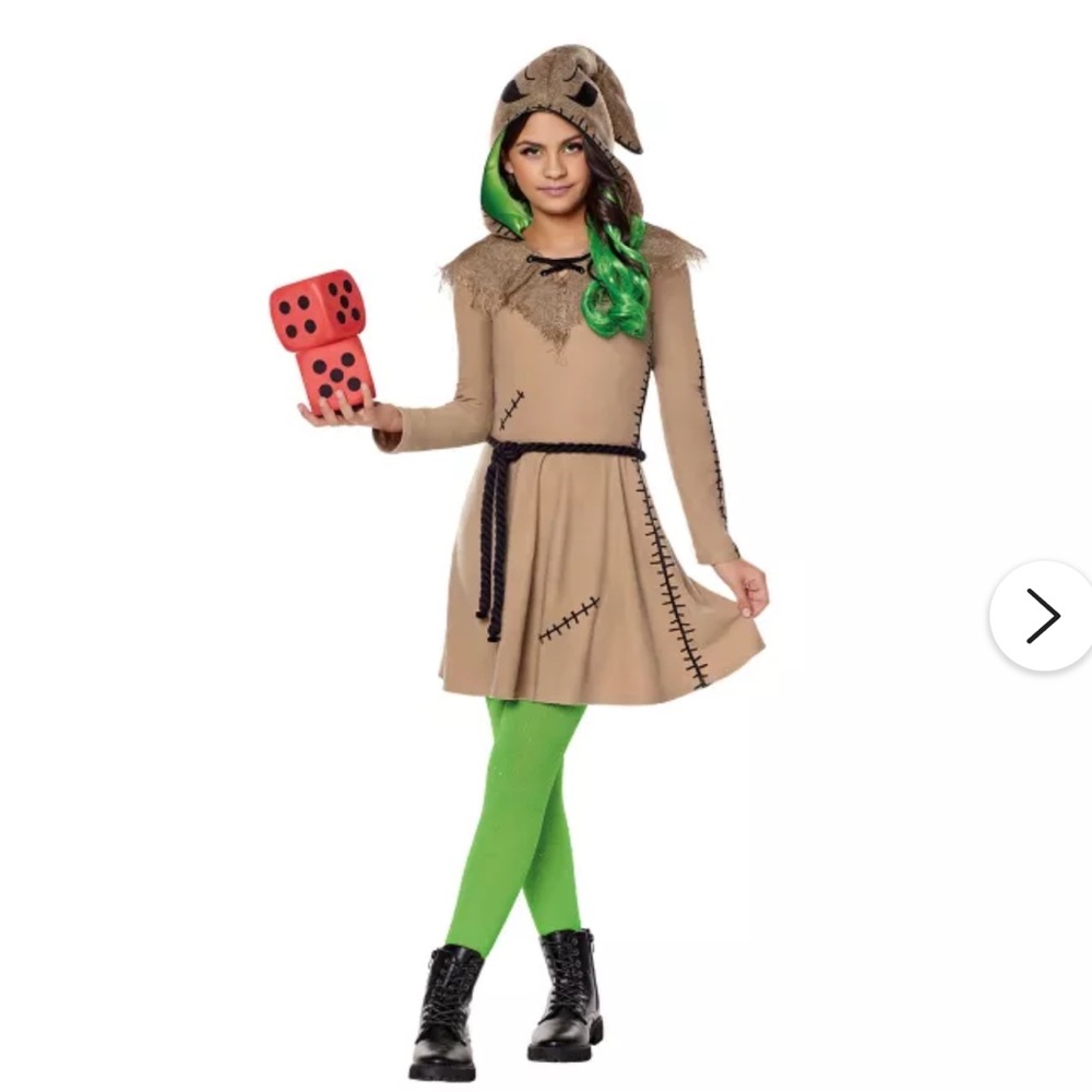 Kids Oogie Boogie Dress Costume - The Nightmare Before Christmas